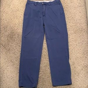 Mens Ralph Lauren blue khaki pants 30X32